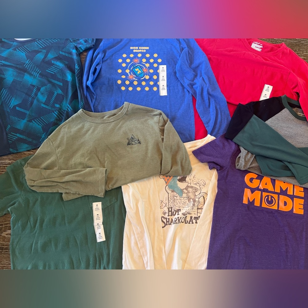 Boys size 8 summer tops bundle